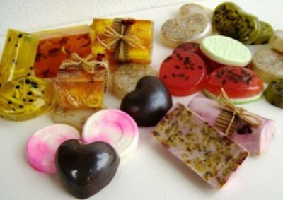 sabonete de ervas medicinais